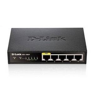 D-Link DGS-1005P Switch 5 Porte (1+4PoE) 10/100/1000 Mbit/s